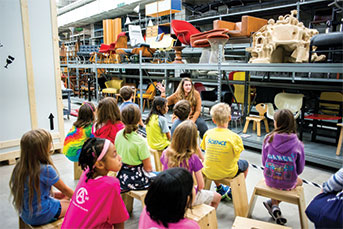 Cranbrook Art Museum Summer Camp Vault. Link to Gifts by Will