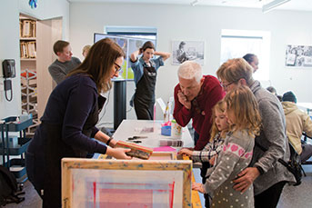 Cranbrook Art Museum Art Lab. Link to Gifts from Retirement Plans